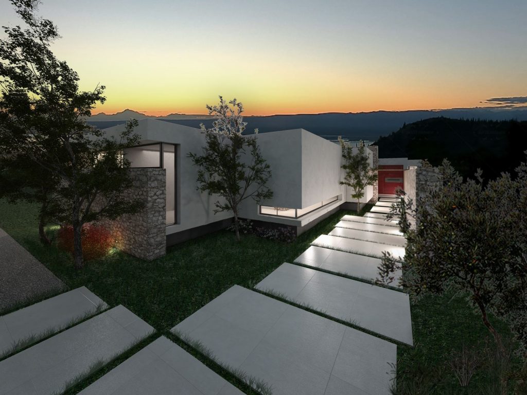 Two Minimalist Residences in Corfu